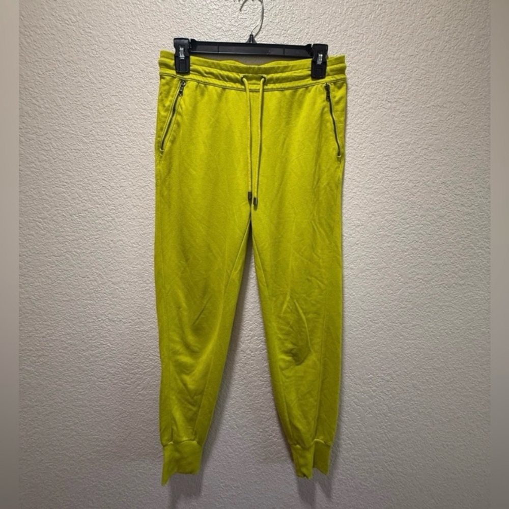 Armani Exchange N-Spring Summer-2016 Neon Green Joggers Size Small